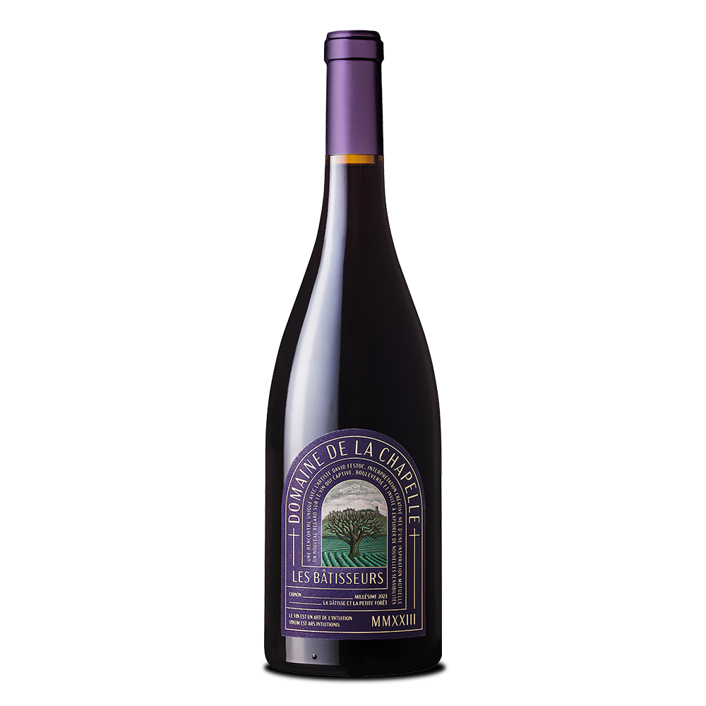 Domaine de la Chapelle AOC Chinon Rouge Les Bâtisseurs 2023 BIO, Magnum 150cl