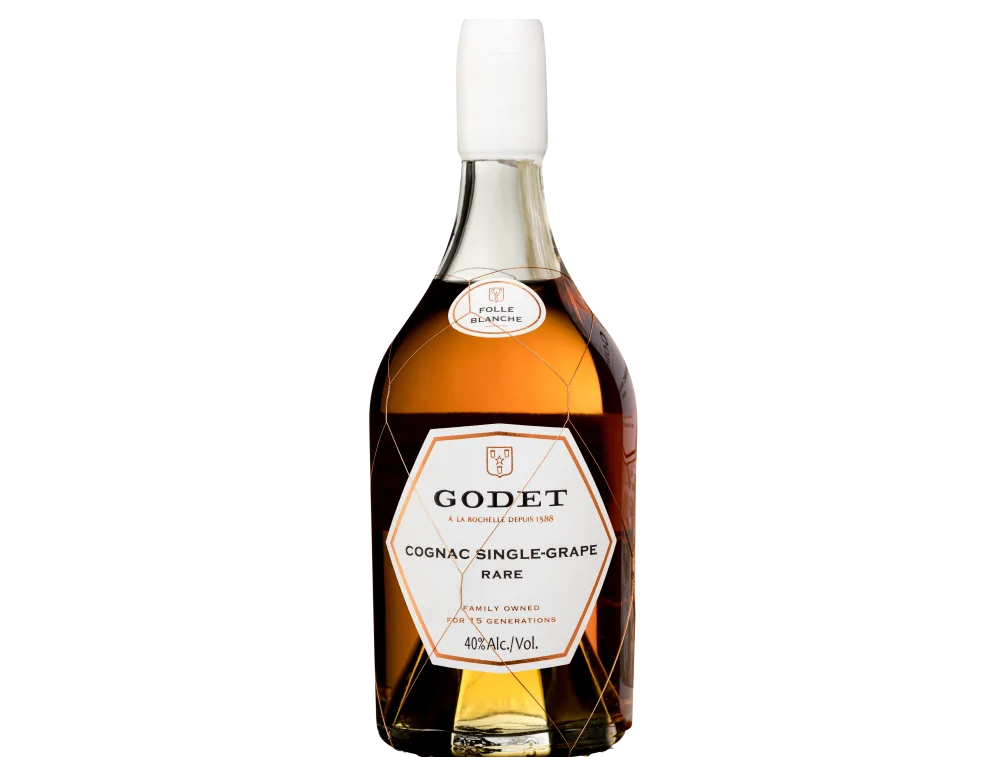 Cognac Godet Folle Blanche 40%, 70 cl