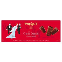 Maxim's de Paris Les 18 Crêpes Dentelle au chocolat au lait 90 gr