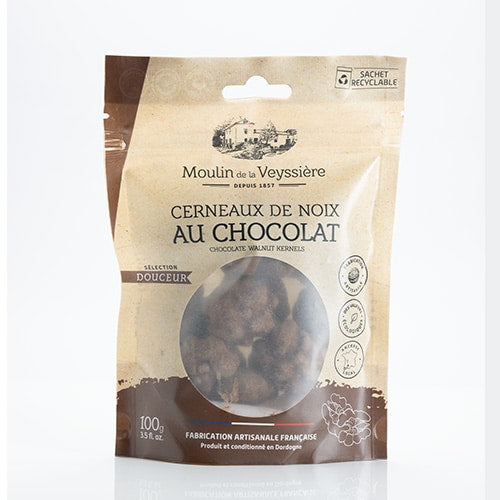 Cerneaux de noix au chocolat, Moulin de la Veyssière, 100 gr