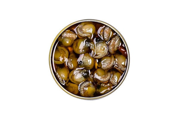 Zamburinas Picantes de Las Rias Gallegas - Petoncles picantes à l'huile d'olive - 14-18 pcs - 110 gr