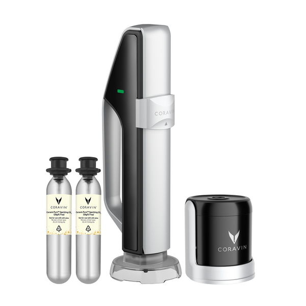 Coravin Sparkling® système de préservation des vins pétillants, noir/argenté