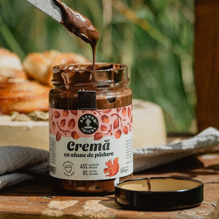 Răzvan Idicel Crème de Noisettes au Cacao, 330 gr
