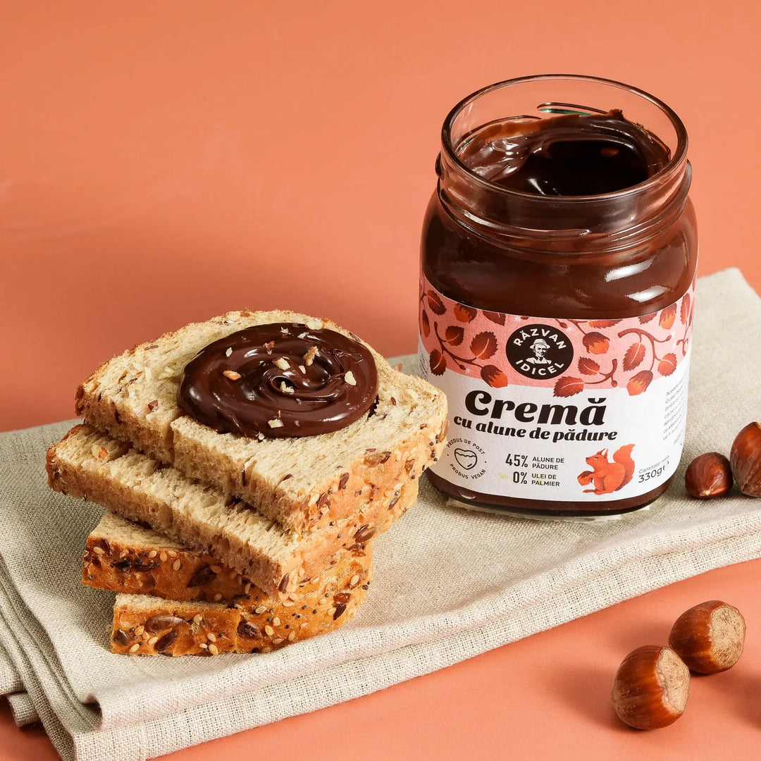 Răzvan Idicel Crème de Noisettes au Cacao, 330 gr