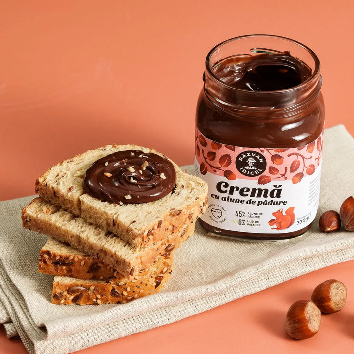 Răzvan Idicel Crème de Noisettes au Cacao, 330 gr