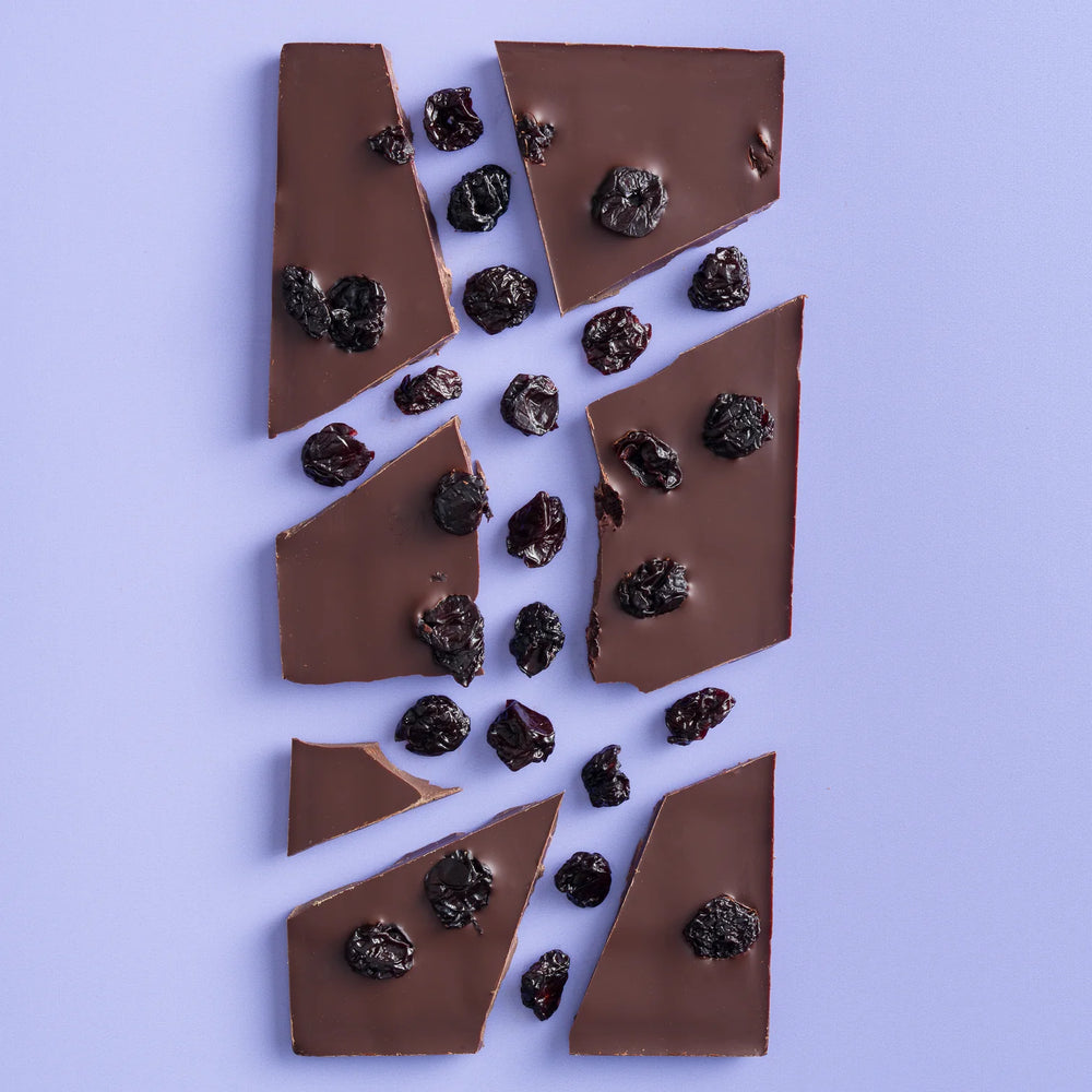 Razvan Idicel Tablette de cocolat noir 70% aux griottes 80 gr