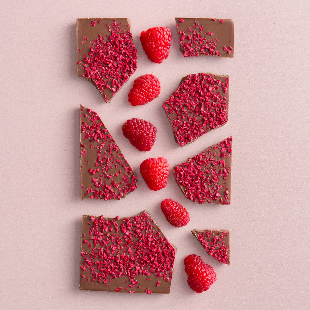 Razvan Idicel Tablette de chocolat au lait aux framboises 70 gr