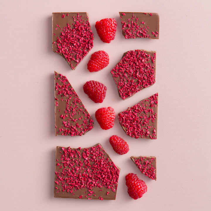 Razvan Idicel Tablette de chocolat au lait aux framboises 70 gr