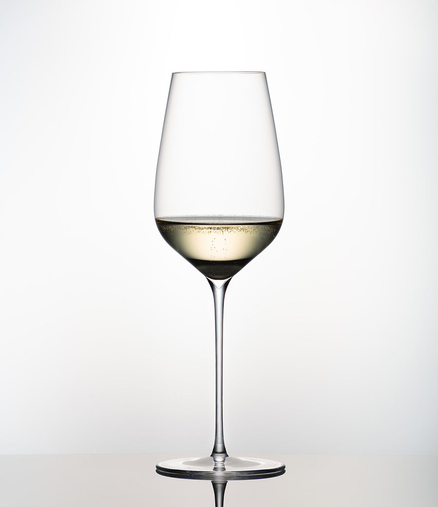 Sydonios l'Universel verre en cristal sans plomb soufflé à la bouche - pour champagne et vins blancs